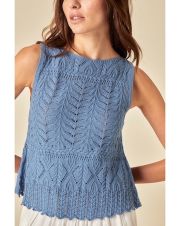 Nobody's Child Crochet Swing Vest