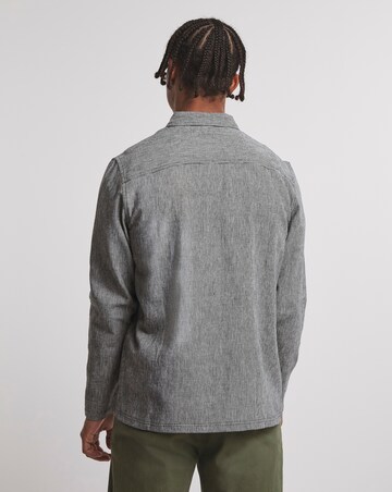 Linen Blend Over Shirt