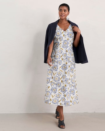 Seasalt Cornwall Sleeveless Sky Beyond Dress