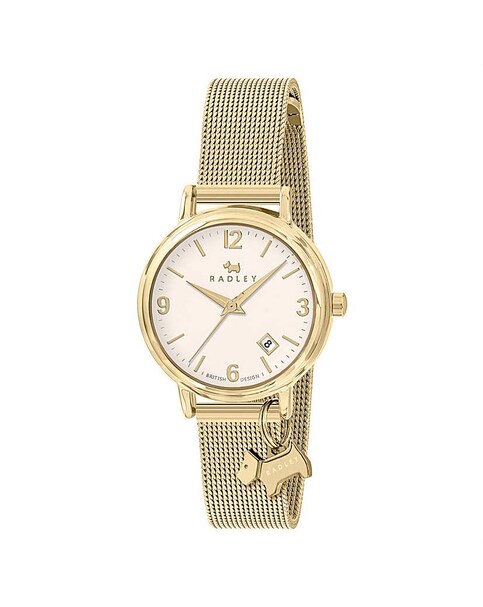 Radley Gold Mesh Strap Watch