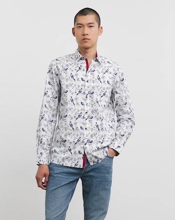 Joe Browns Beautiful Bird Long Length Shirt