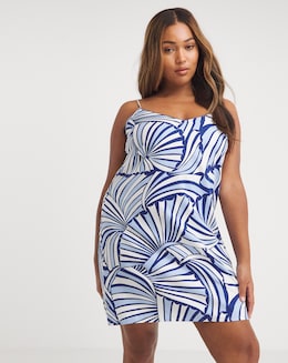 Cyberjammies Woven Shell Geo Print Strappy Chemise