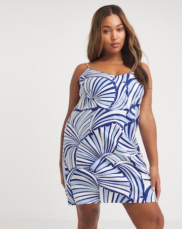 Cyberjammies Woven Shell Geo Print Strappy Chemise