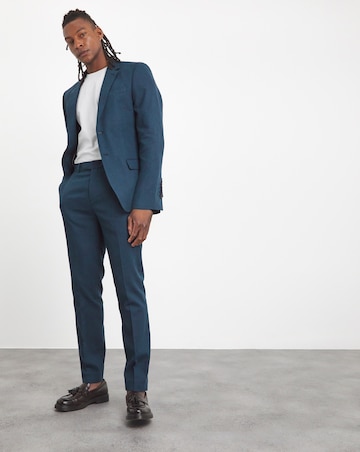 Linen Blend Suit Jacket