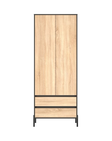 Sloan 2 Door 2 Drawer Wardrobe