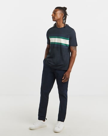 Ted Baker Chest Stripe Crew Neck T-shirt