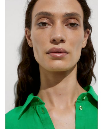 Mango Lino Linen Shirt