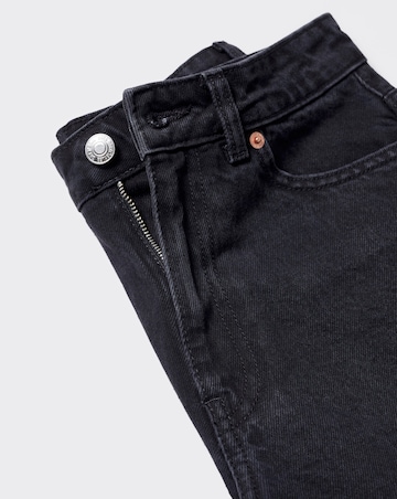 Mango Mom Fit Denim Shorts