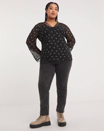 Joe Brown Be Beautiful Chiffon Blouse