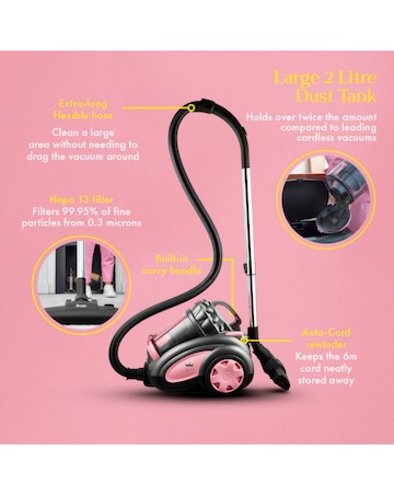 Swan SC15817QOC Lynsey Queen of Clean Cylinder MultiCyclonic