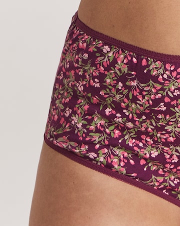 Pretty Secrets (6 Pack) Cotton Full Fit Brief Knickers