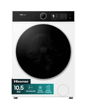 Hisense KitchenFit 5i Series WF5I1045BWQ 10.5kg Washing Machine - White