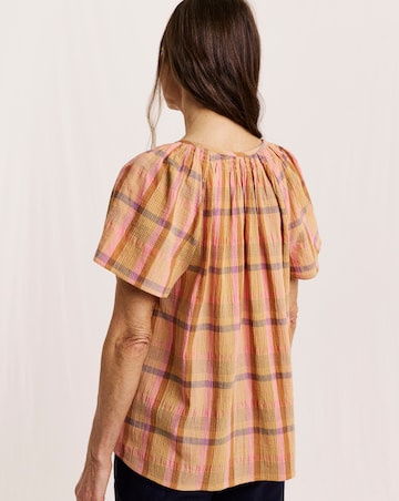 Julipa Petite Check Blouse