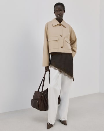 Mango Jacket Brava Cotton Jacket With Pockets