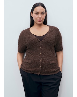 Mango Boucle Jacket