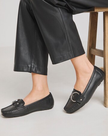 Galore Leather Driving Moccasin - Extra Wide Fit (EEE)