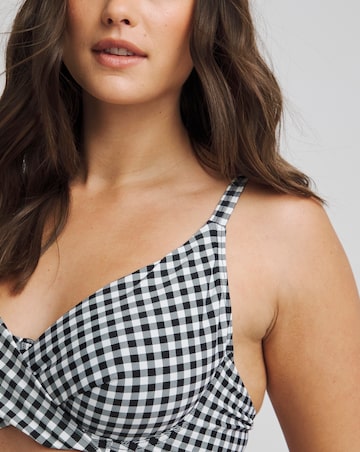 Figleaves Tailor Underwired Non Padded Wrap Bikini Top
