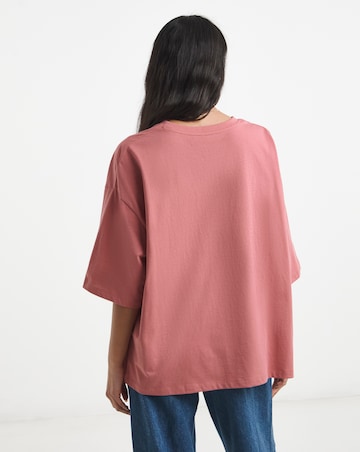 Simply Be Rose Wild West Embellished Graphic T-Shirt