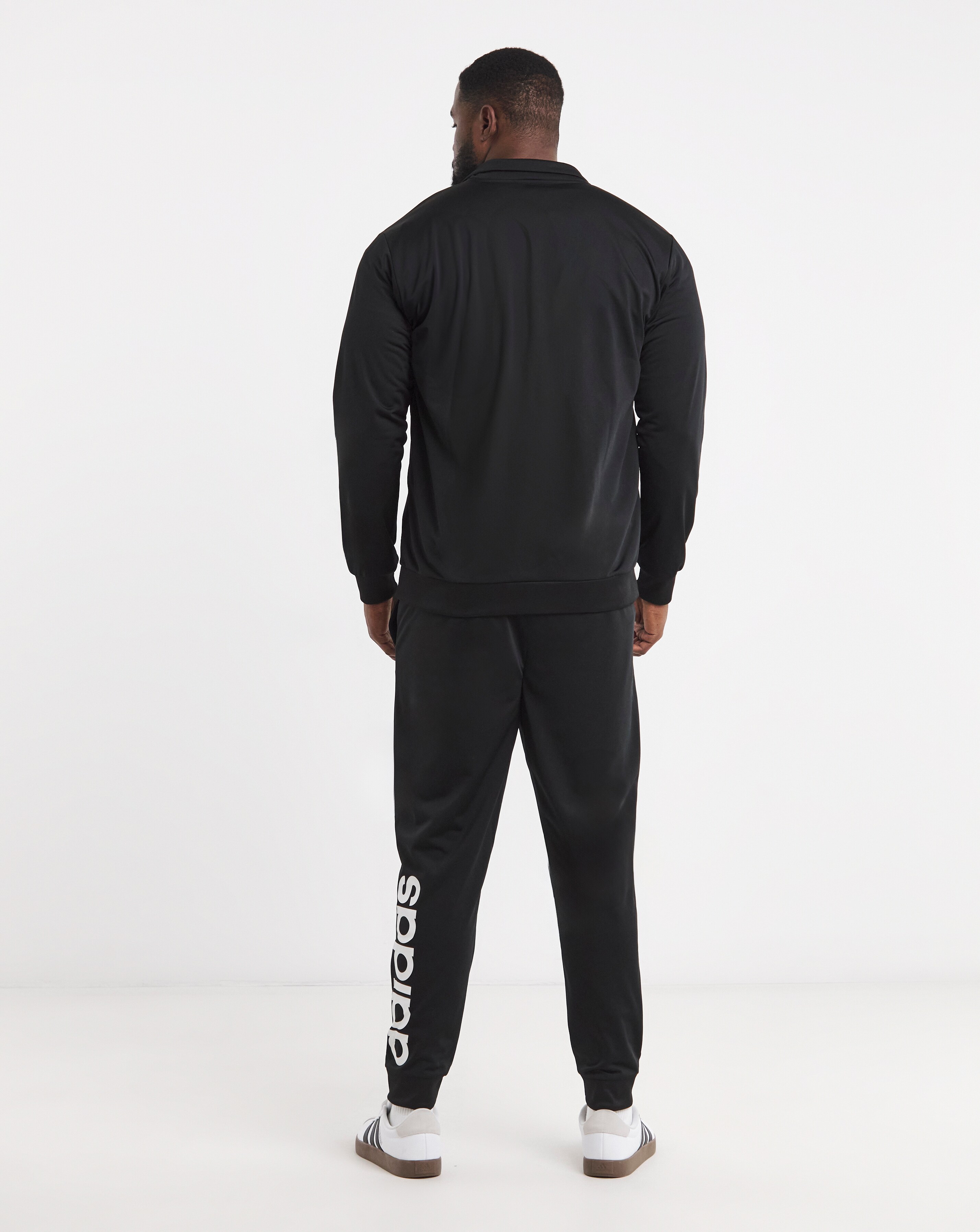 adidas Linear Logo Tricot Tracksuit | Fashion World