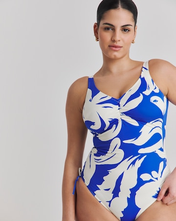 Fantasie Rabida Island V Neck Adjustable Leg Swimsuit Ultramarine