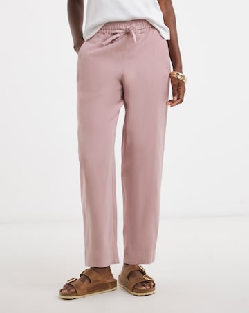 Blush Soft Utility Pull On Trouser
