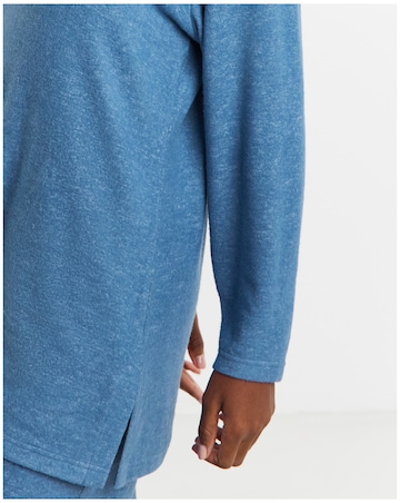 Soft Touch V-Neck Longline Top