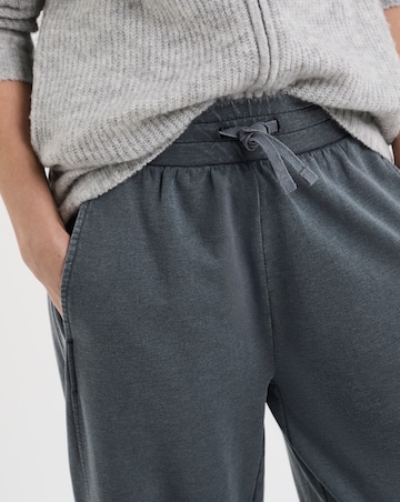 Acid Wash Barrel Leg Jogger