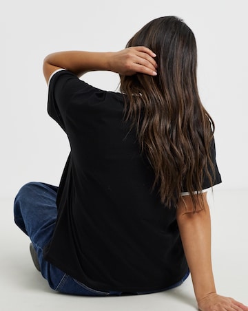 Black & White Double Layer T-Shirt