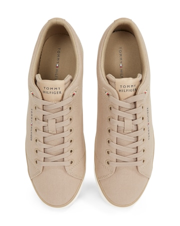Tommy Hilfiger Hi Vulc Low Trainer - Beige