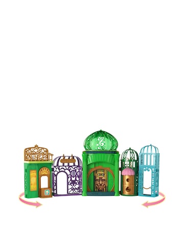 Wicked Emerald City Small Doll Playset with 5 Play Spaces & 15 Accessories