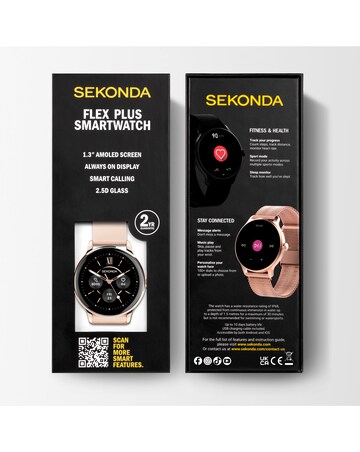 Sekonda Flex Plus Smart Watch - Peach