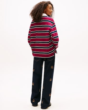 Tommy Jeans Relaxed Fit Stripe Rugby