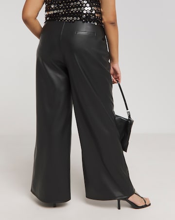 Joanna Hope Wide Leg PU Trousers