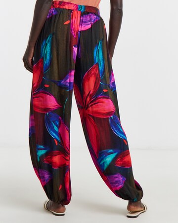 Viscose Crinkle Balloon Trouser