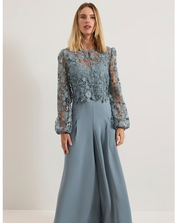 Phase Eight Vanessa Lace Bodice Jumpsuit