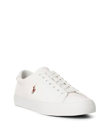 Polo Ralph Lauren Longwood Leather Trainer - White
