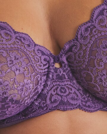 Triumph Amourette Full Cup Wired Bra Purple
