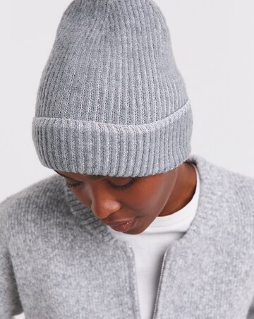 Lurex Ribbed Beanie