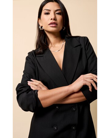 Little Mistress Black Oversized Blazer