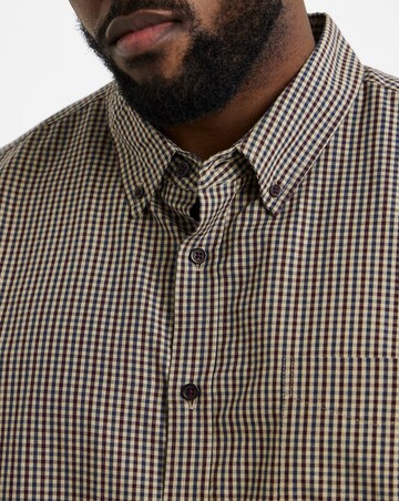 Long Sleeve Check Oxford Shirt Long