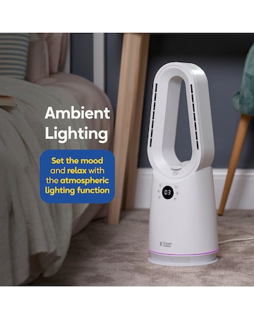 Russell Hobbs Compact Bladeless Heat & Cool Fan