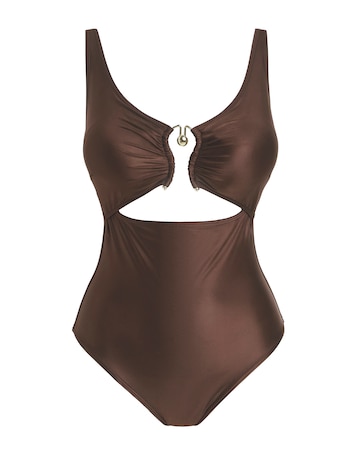 Simply Be Trim Detail Tummy Control Swimsuit