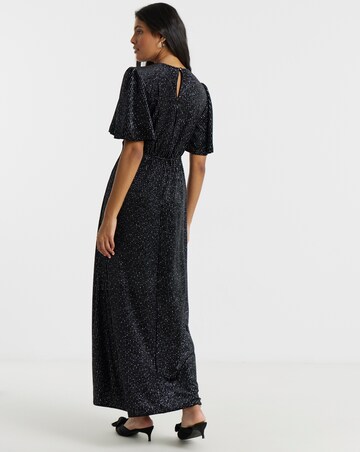 Twisted Wunder Sofia Glitter Maxi Dress