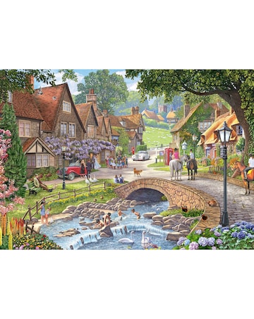 Leisure Days No 13, By Stream, 1000pc