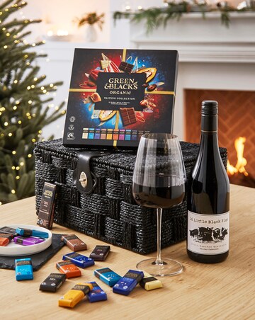 Green & Blacks Organic Tasting Collection & Red Wine Hamper
