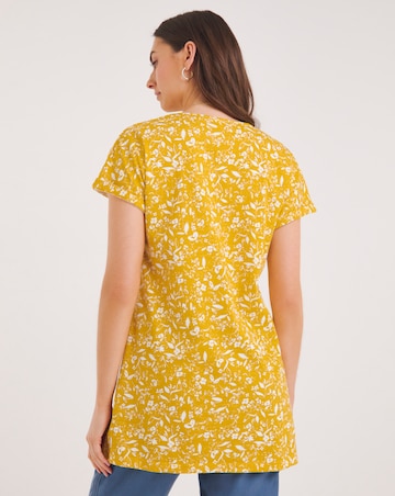 Julipa Round Neck Printed Tunic