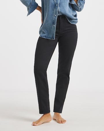 24/7 Black Wash Boyfriend Jeans