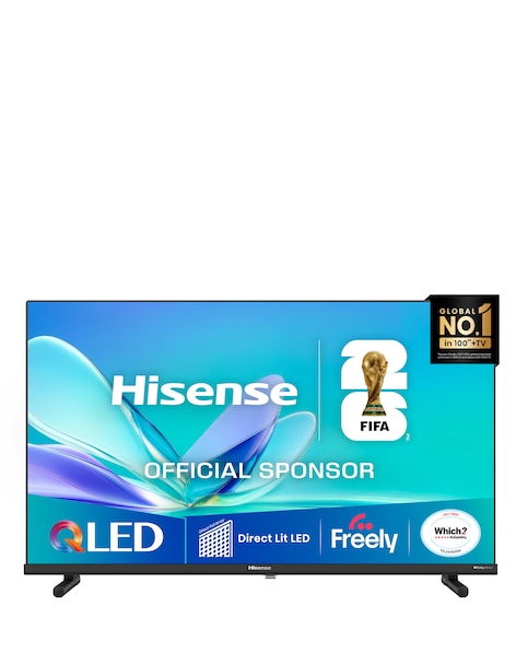 Hisense 40A5QTUK 40in Full HD QLED Smart TV with Freely
