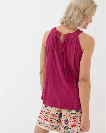 FatFace Nancy Crochet Vest