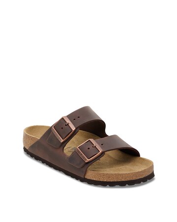 Birkenstock Classic Oiled Leather Arizona Sandals - Habanna